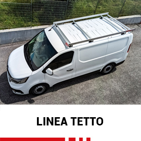 Linea tetto: Portapacchi, Portascala e Barre porta tutto