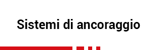 Pulsante prodotti: Sistemi di ancoraggio del carico