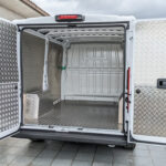 Rivestimento per furgone e pannellature in alluminio mandorlato