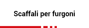 Pagina Contatti, pulsante: Scaffali per furgone